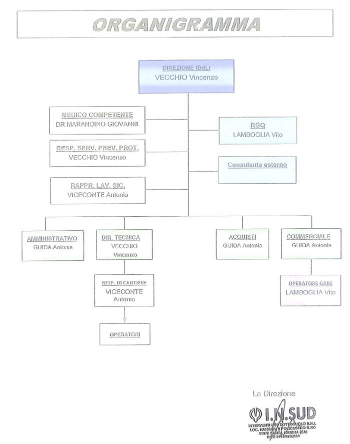 Organigramma